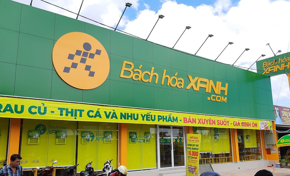 ហាង Bach Hoa Xanh នីមួយៗរកបាន 1.8 ពាន់លានដុងក្នុងមួយខែ។