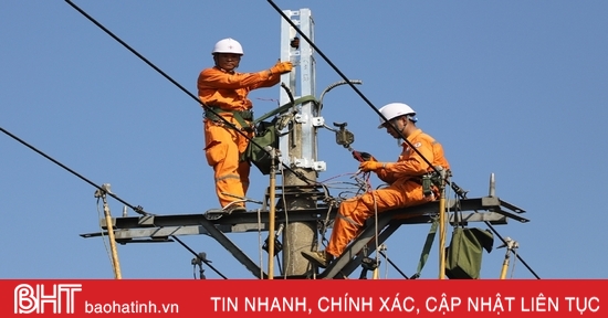 Nhiều xã ở Hương Sơn, Lộc Hà khả năng bị mất điện nhiều giờ