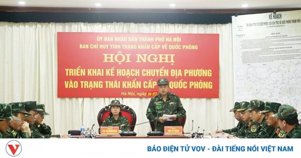 Khai mạc diễn tập khu vực phòng thủ thành phố Hà Nội