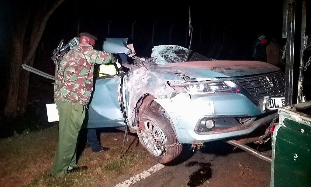 La voiture de Kiptum n'a pas été endommagée avant l'accident.