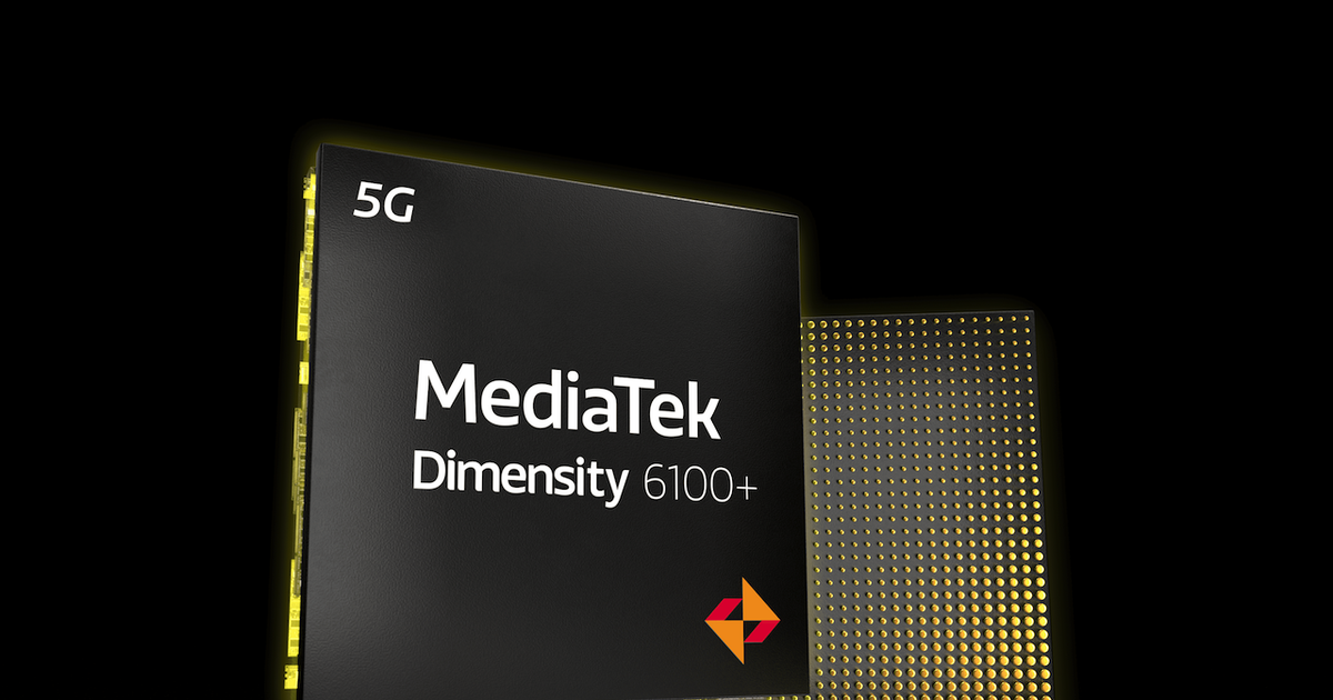 ชิปเซ็ต Dimensity 6100+ ของ MediaTek สำหรับอุปกรณ์ 5G ขนาดใหญ่