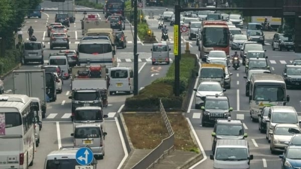 東京で自動運転バスの試験走行