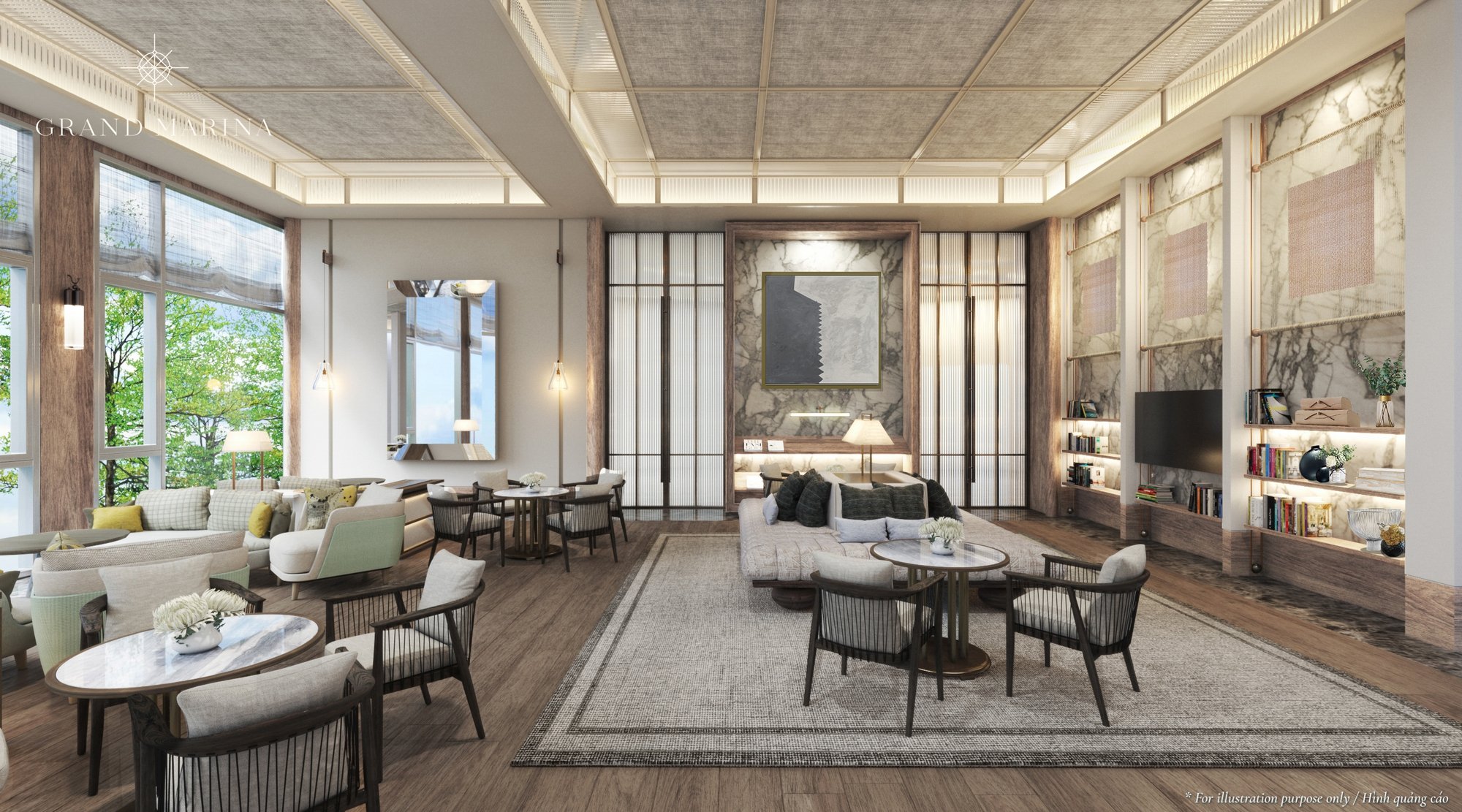 Grand Marina, Saigon cất nóc tòa Sea bao gồm khu căn hộ hàng hiệu Marriott và Jw Marriott- Ảnh 5.