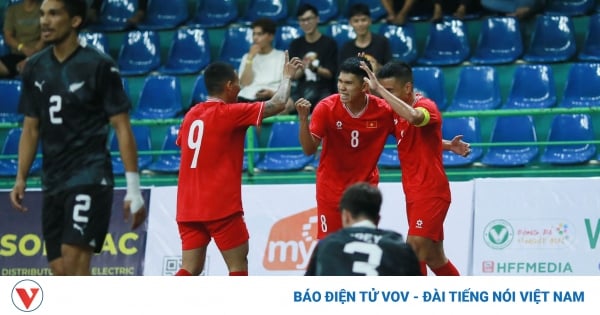 ĐT Futsal Việt Nam đánh rơi chiến thắng trước New Zealand