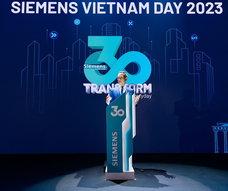 ซีเมนส์ฉลองครบรอบ 30 ปีแห่งการก่อตั้งและความสัมพันธ์กับเวียดนาม ภาพ 2