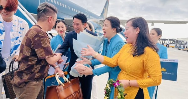 Khanh Hoa da la bienvenida al primer vuelo del Año del Dragón 2024