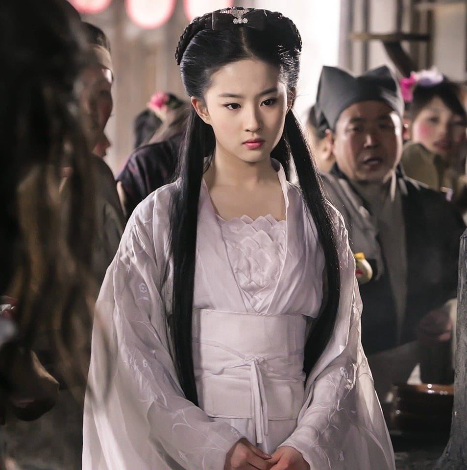 หลิวอี้เฟย เป็นที่รู้จักในนาม “น้องสาวนางฟ้า” ภาพ: Weibo