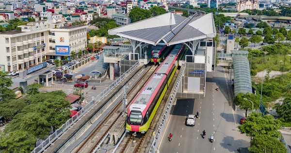 Sắp khởi động tuyến đường sắt đô thị kết nối sân bay Nội Bài