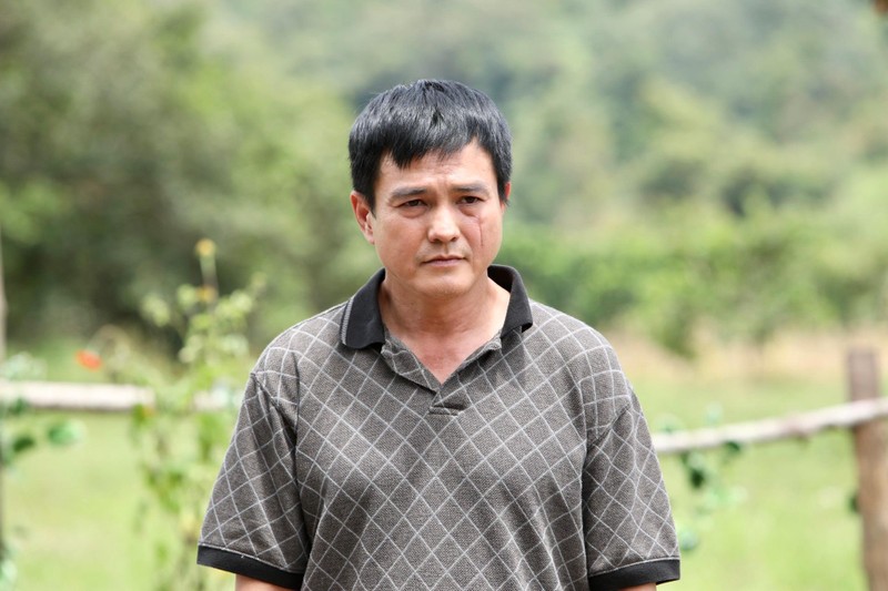 Cao Minh Đạt đóng vai diễn phản diện trong phim “Mẹ Rơm“. Ảnh: Nhà sản xuất.