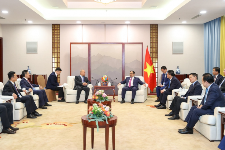 Quang cảnh buổi tiếp.