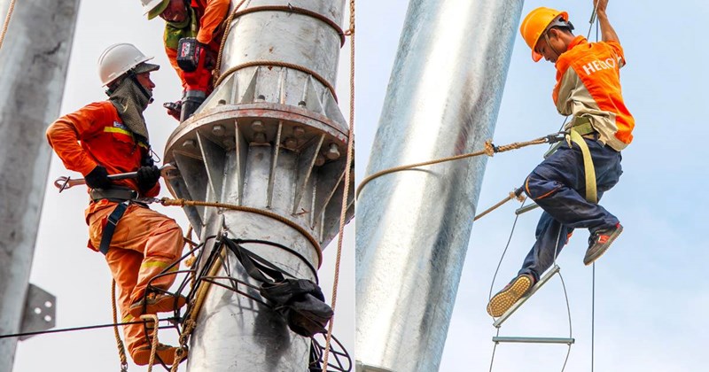 Morgen (29. August) Eröffnung der 500-kV-Leitung 3