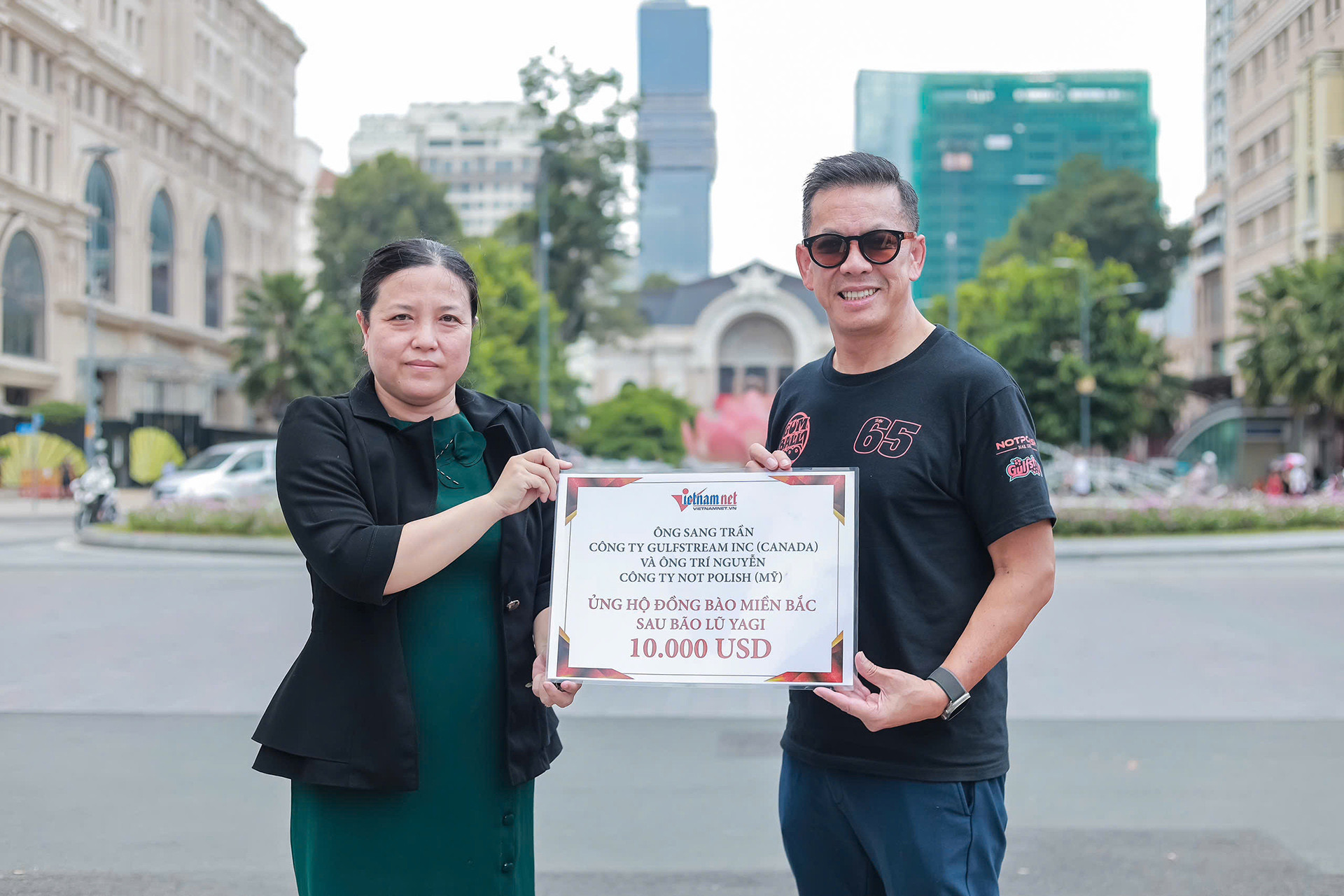 Los miembros de Gumball 3000, Sang Tran y Tri Nguyen, apoyan a la gente del norte con 10 000 USD