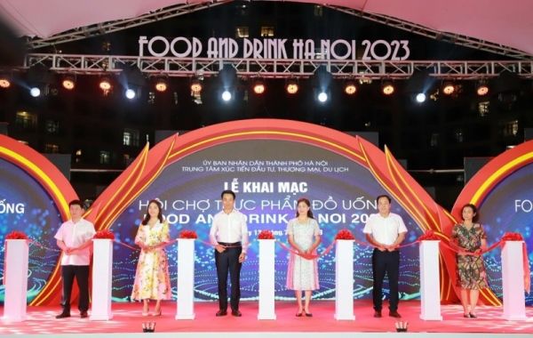 Khai mạc Hội chợ “Thực phẩm đồ uống – Food and Drink Ha Noi 2023”