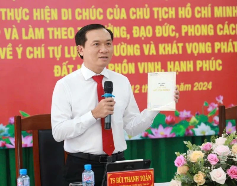 Hội thảo khoa học về 55 năm thực hiện Di chúc của Chủ tịch Hồ Chí Minh