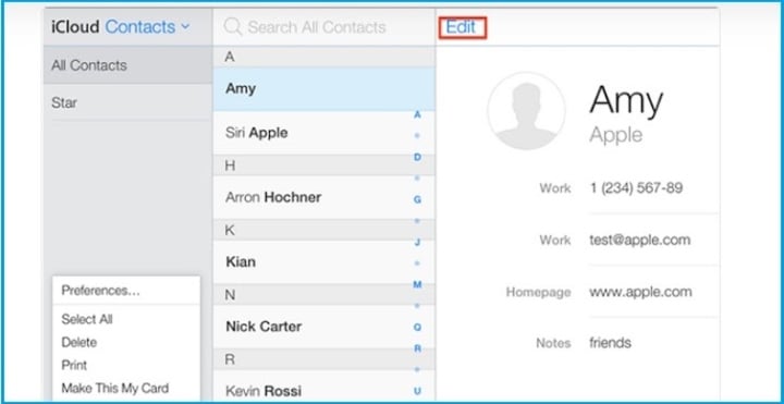 Comment supprimer les contacts en double sur iPhone - 5