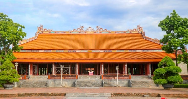 Appearance of Thai Hoa Palace after nearly 3 years of "major renovation"