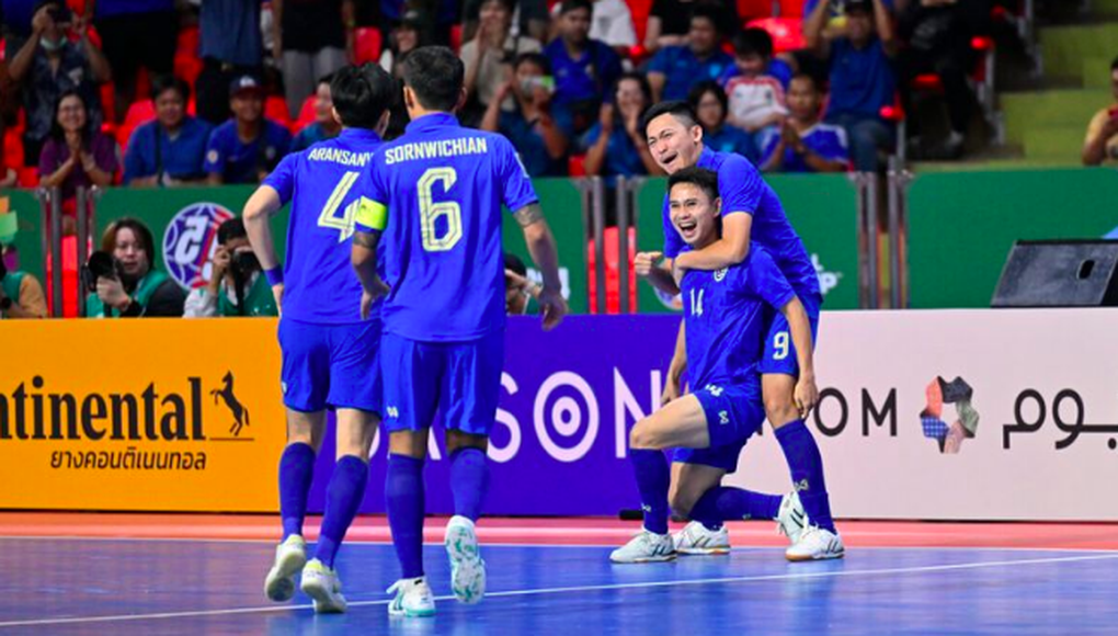 Futsal Thái Lan thắng Trung Quốc, dẫn đầu bảng đấu của tuyển Việt Nam - 2