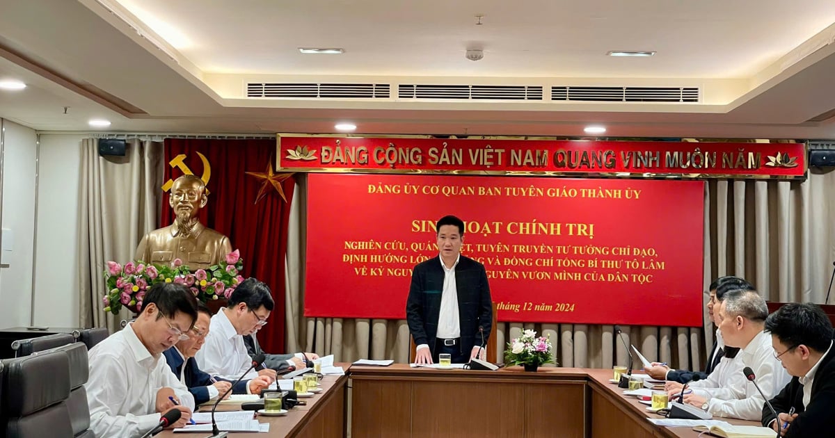 Parteikomitees und Parteizellen in Hanoi führen politische Aktivitäten in der Ära des nationalen Aufstiegs durch