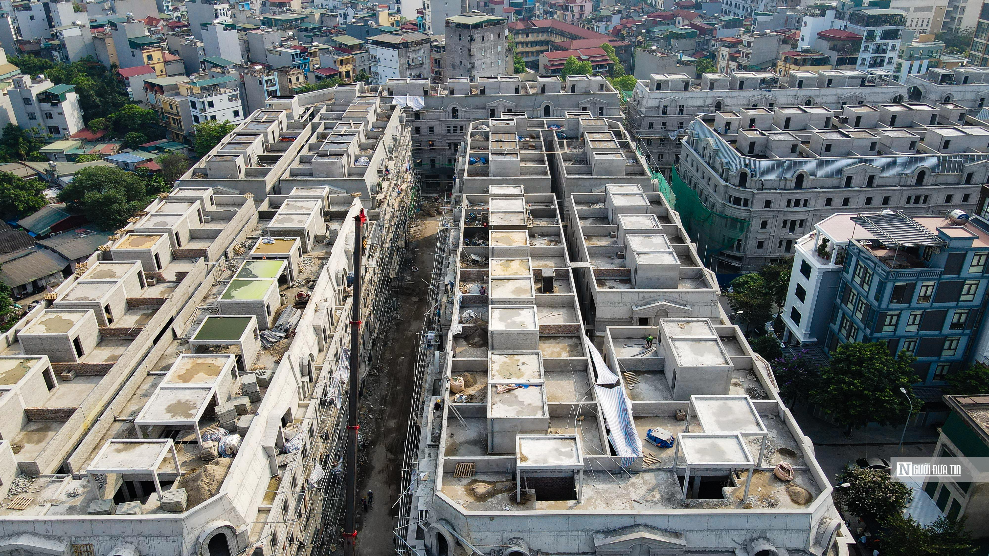 Real estate - Udic Eco Tower Ha Dinh project is being advertised by brokers even though it has not been built yet (Image 8).