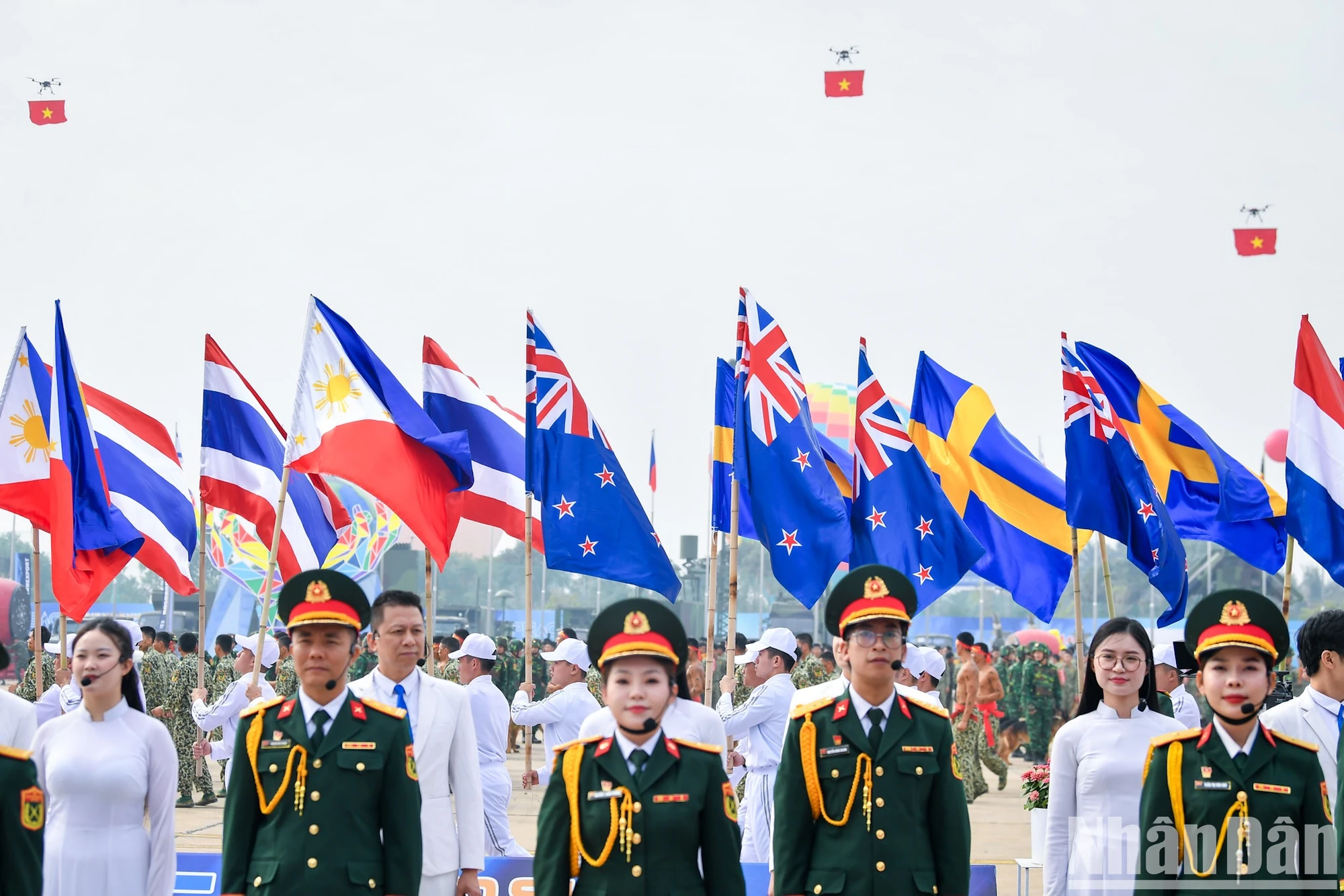 [Photo] Impressive Rehearsal Ceremony of Vietnam International Defense Exhibition 2024 photo 17