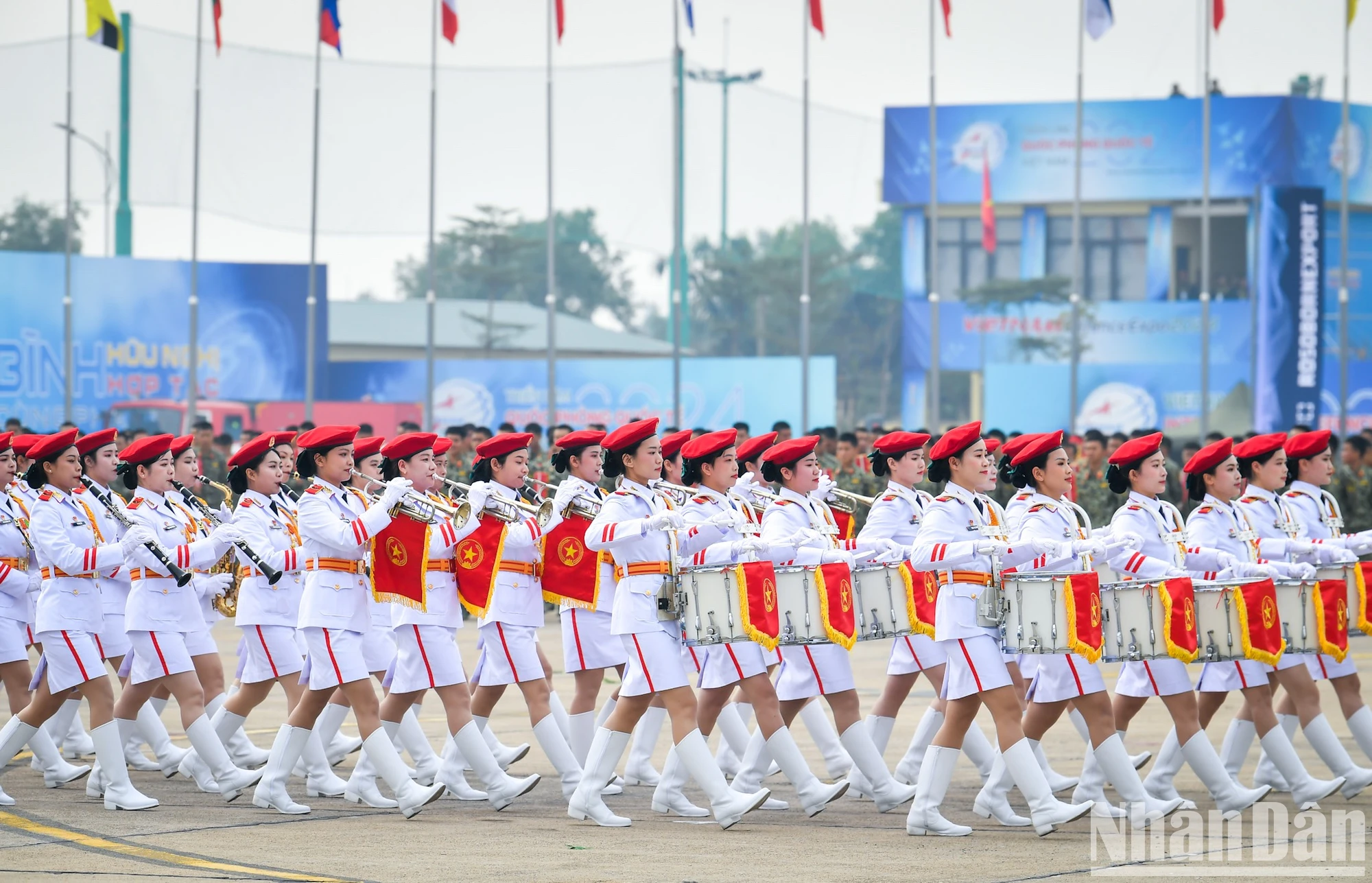 [Photo] Impressive Rehearsal Ceremony of Vietnam International Defense Exhibition 2024 photo 14