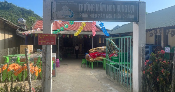 Aider les jardins d'enfants des hautes terres de Tuyen Quang à se reconstruire après la tempête Yagi