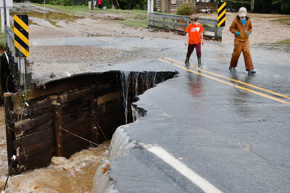 La tormenta Helene mató al menos a 89 personas y destruyó numerosas viviendas en Estados Unidos. Imagen 1