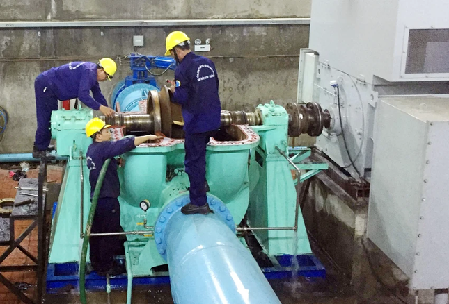 Details of areas in Ho Chi Minh City that had water cut off on weekend nights, photo 1