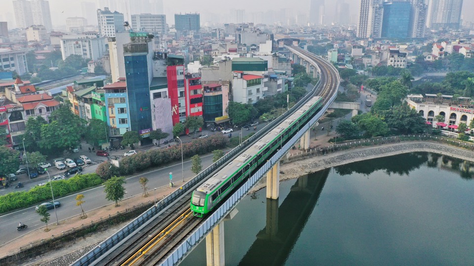 Along with 14 urban railway lines, Hanoi is oriented to develop according to the TOD model.