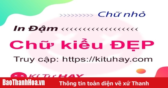 Những loại kí tự đặc biệt được nhiều người yêu thích