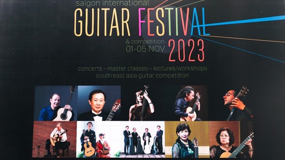 Liên hoan Guitar Quốc tế Sài Gòn 2023 quy tụ nhiều danh cầm nổi tiếng trong và ngoài nước