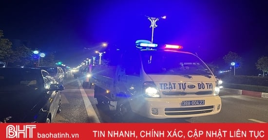 TP Hà Tĩnh thiết lập kỷ cương đô thị trên tuyến đường Hàm Nghi