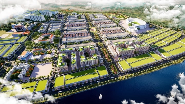 مليئة بالعواطف في حفل افتتاح مشروع الإسكان الاجتماعي Golden City An Giang - 3