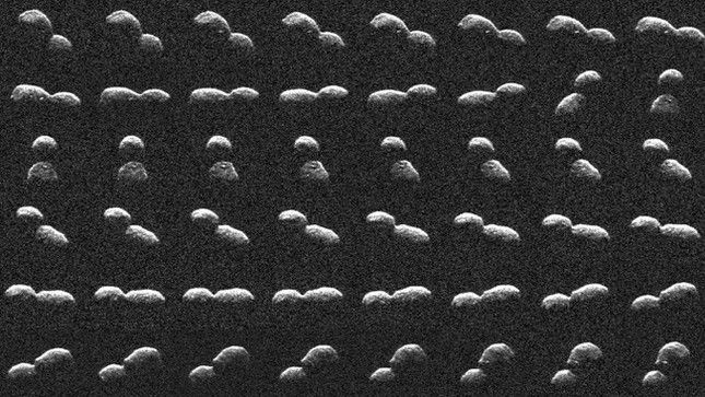 Aufschlussreiche Bilder eines riesigen Asteroiden, der gerade an der Erde vorbeigeflogen ist. Foto 1