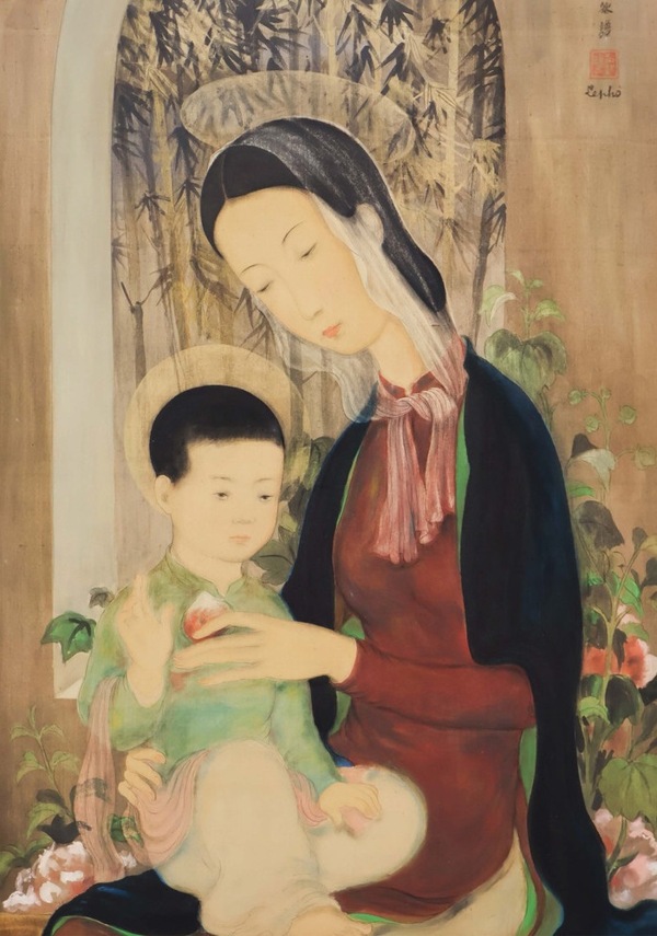 Painting auction of legends from the school of fine arts in Dong Duong 2