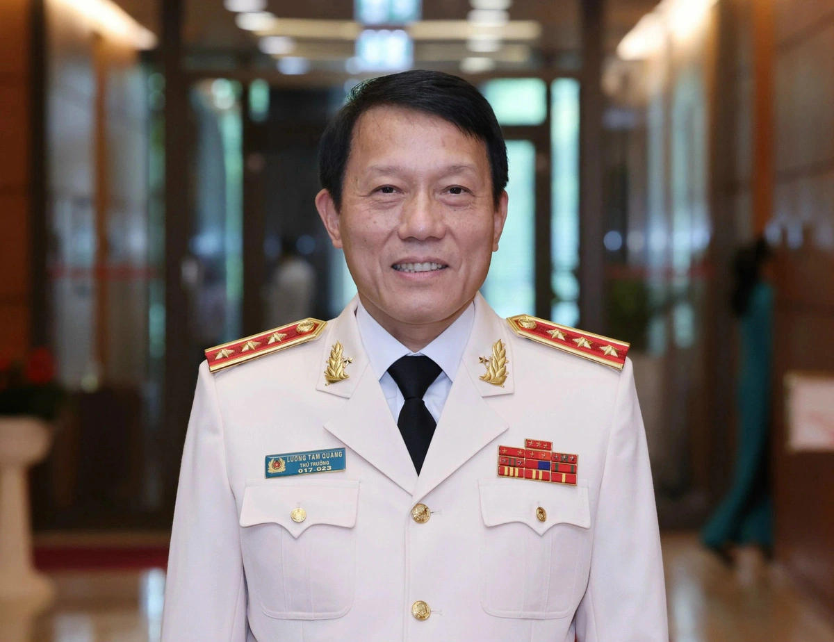 Minister of Public Security Luong Tam Quang was elected to the Politburo.