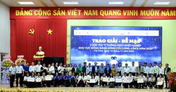 Trao giải ý tưởng khởi nghiệp và ra mắt Làng HSSV sáng tạo ĐBSCL