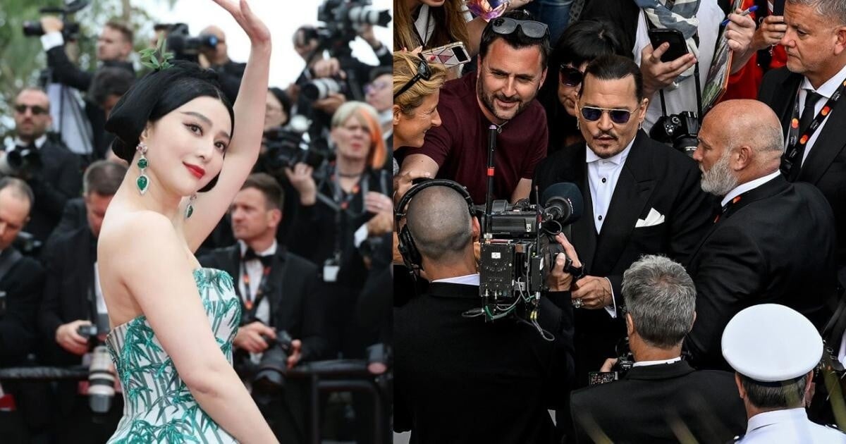 Fan Bingbing and Johnny Depp cause a stir on the red carpet