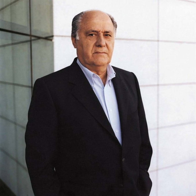 Amancio Ortega, Nhà sáng lập Inditex. Ảnh: AFP