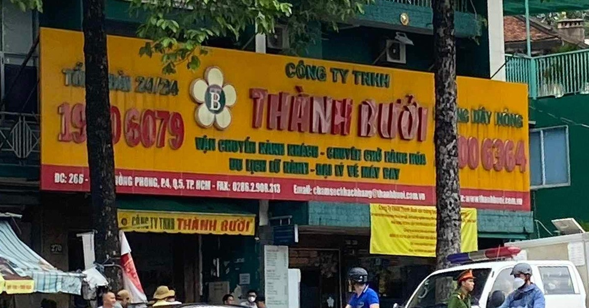 Propuesta para gestionar la publicación de información sobre los vehículos de Thanh Buoi que vuelven a operar