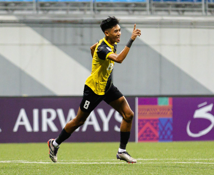 Shah Shahiran a ouvert le score pour les Tampines Rovers.