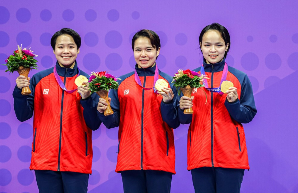 สรุปเหรียญรางวัล ASIAD 2023 วันที่ 7 ตุลาคม: เวียดนามกำลังรอเหรียญทองเหรียญที่ 4