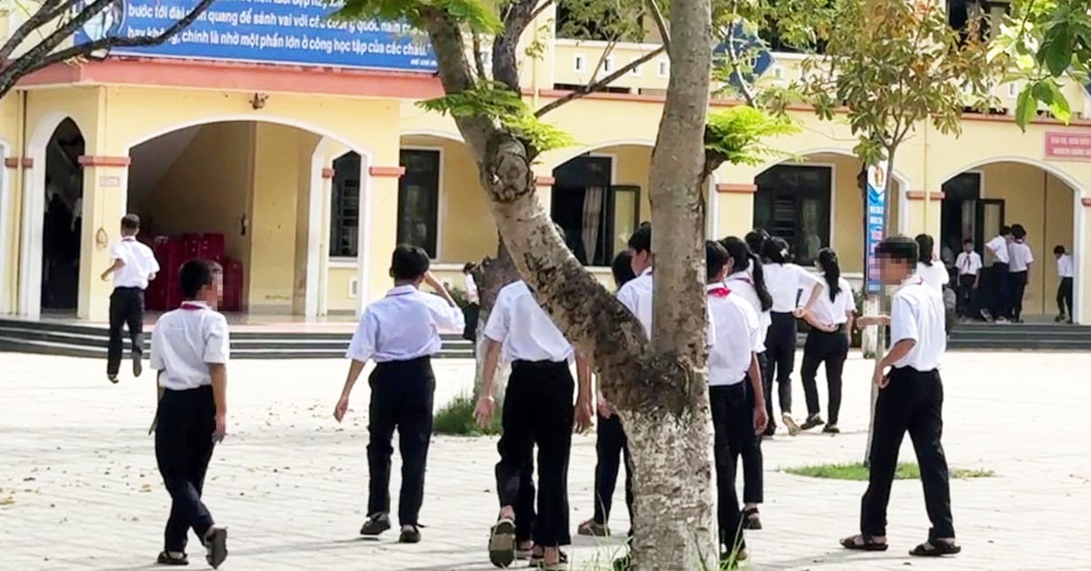 La policía presenta un caso para procesar a un padre que irrumpió en el aula para golpear a un estudiante