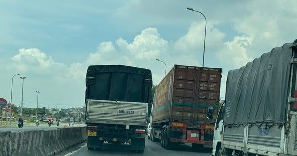 Die Straße, die Vung Tau-Dong Nai-HCMC verbindet, wird im Notfall repariert.