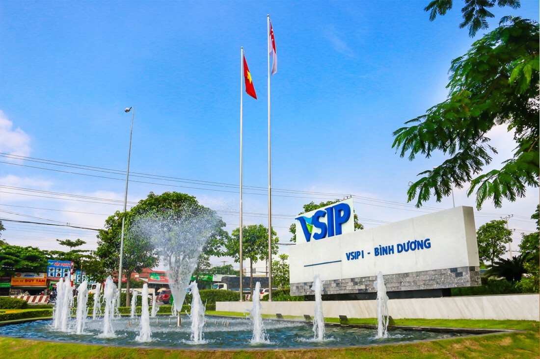 Khu công nghiệp VSIP 1 - Bình Dương. (Nguồn: HTLand)