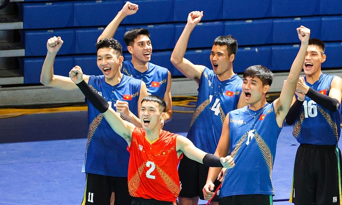 Vietnam men's volleyball leads Southeast Asia in world rankings