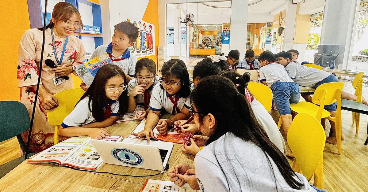 Ho-Chi-Minh-Stadt ermutigt die Grundschulen, einige Fächer in Fremdsprachen zu unterrichten.