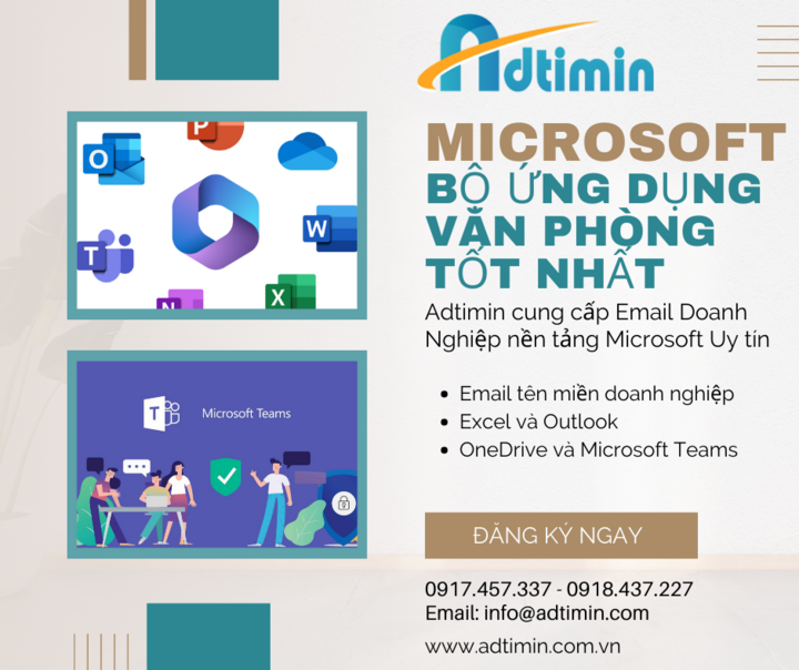 Adtimin: Cung cấp email doanh nghiệp nền tảng Microsoft và Google Workspace - 2