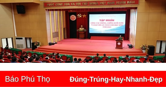 Tập huấn công tác phòng, chống đuối nước, dạy bơi an toàn