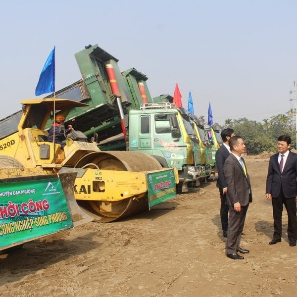 Spatenstich für das Song Phuong Industriegebiet